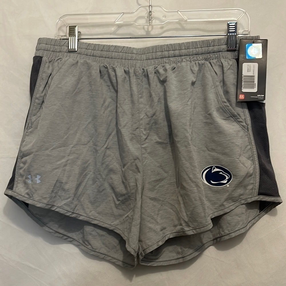 XL Under Armor Heatgear Grey & Charcoal Shorts
